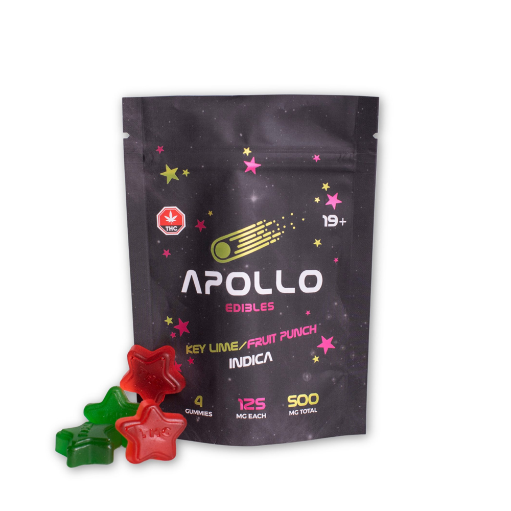 Apollo Edibles – Key Lime/Fruit Punch Indica (500MG THC) by Apollo ...